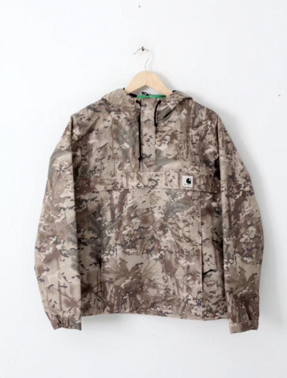 Carhartt pullover camouflage jacket